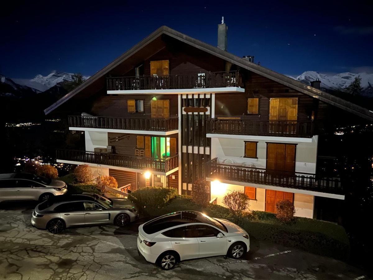 Cosy Studio For 4 Near Ski Lift, Melezes K22 Veysonnaz Bagian luar foto
