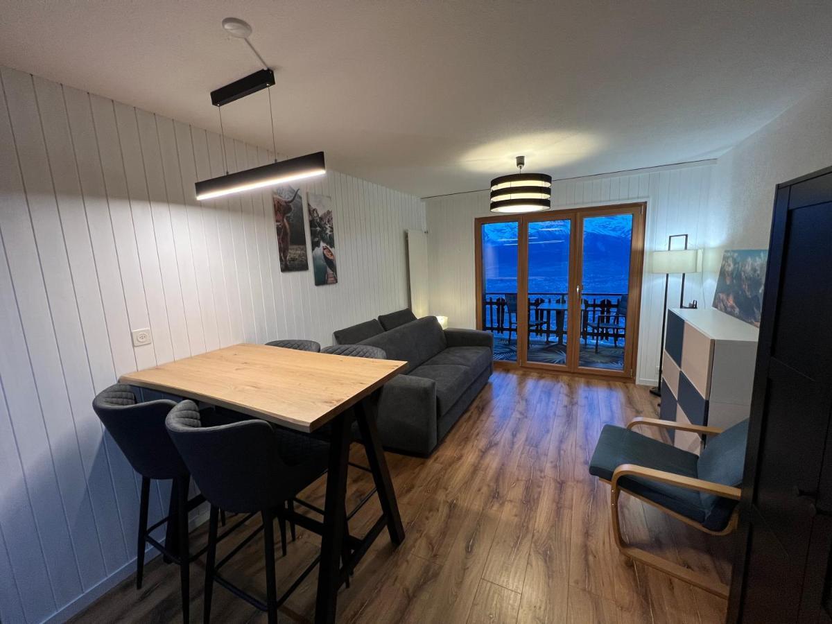 Cosy Studio For 4 Near Ski Lift, Melezes K22 Veysonnaz Bagian luar foto