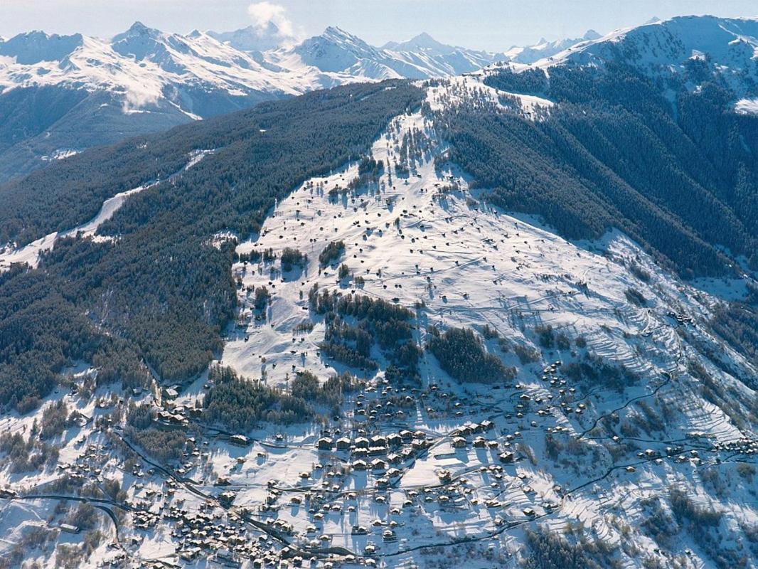 Cosy Studio For 4 Near Ski Lift, Melezes K22 Veysonnaz Bagian luar foto